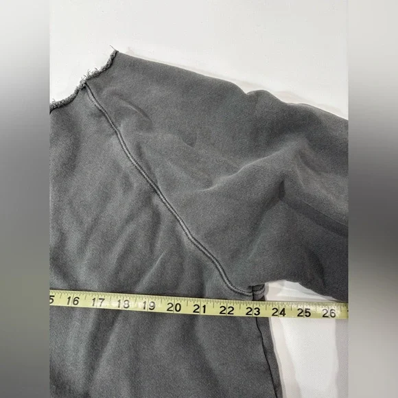 Joah Brown Slouchy Pullover Sweatshirt - Picture 9 of 10